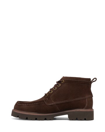 Clarks Cleyhill Hi Suede Boot - Brown