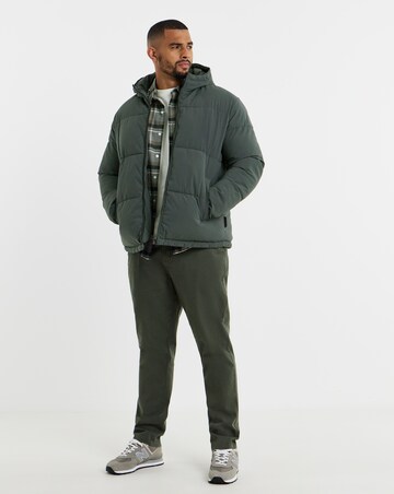 Jack & Jones Galaxy Puffer Jacket - Grey