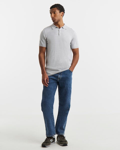 Wrangler Texas Straight Fit Jean - Stonewash
