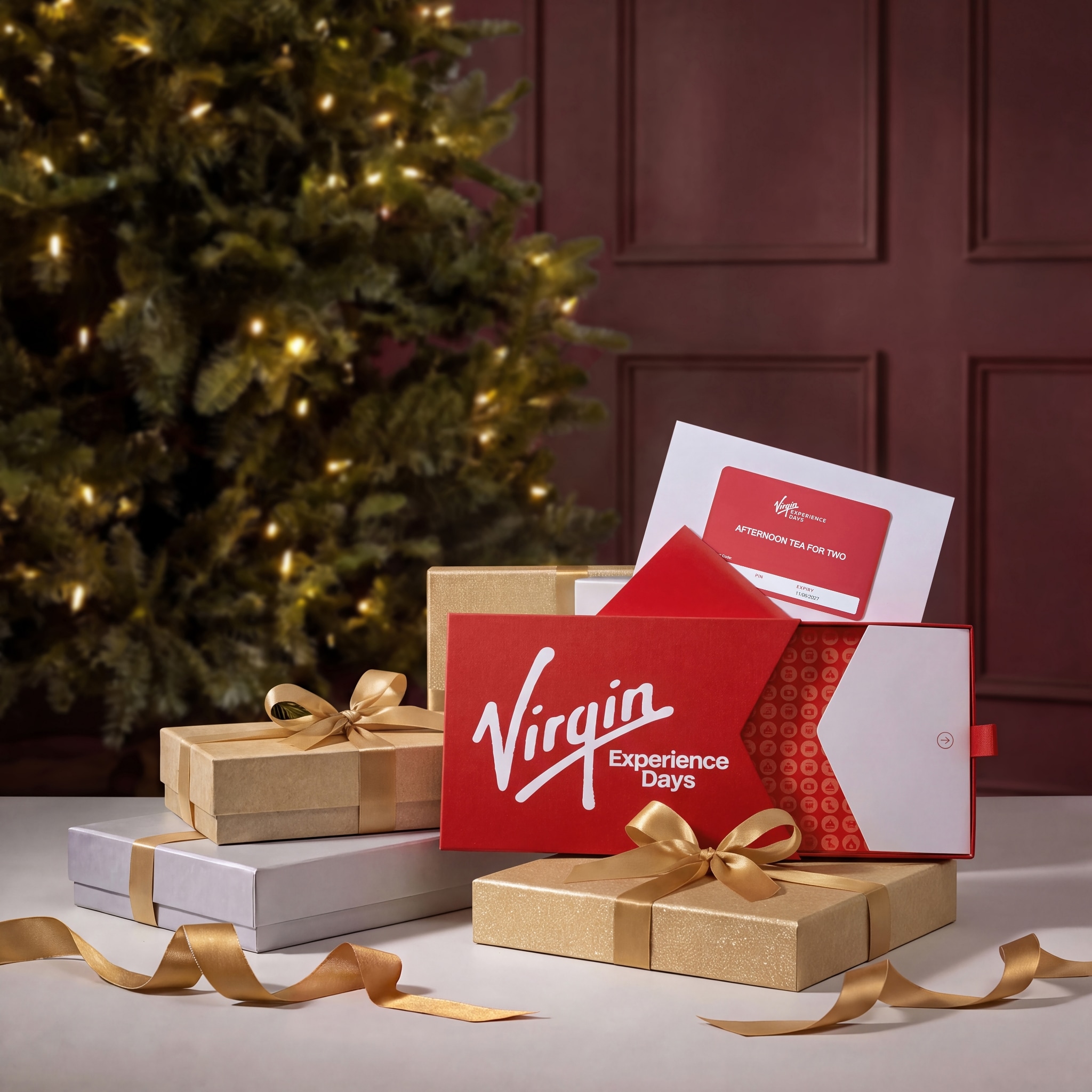 Virgin experience day vouchers