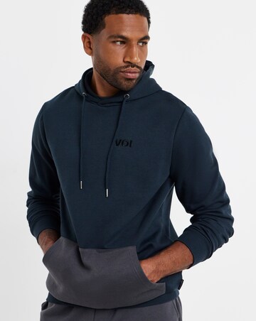 Voi Contrast Overhead Hoodie Long Length