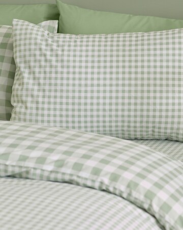 Catherine Lansfield Bamford Gingham Check Duvet Cover Set
