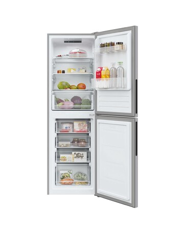 Hoover HOCT3L517ESK-1 175cm Low Frost Fridge Freezer Silver + Install