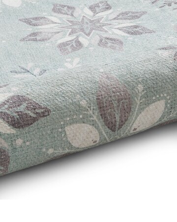 Christmas Snowflakes Washable Large Doormat