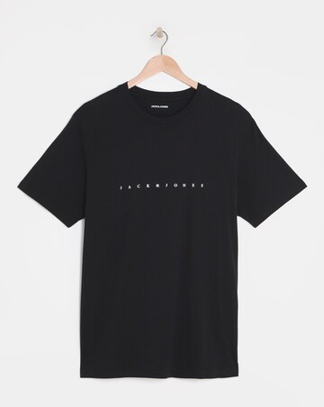 Jack & Jones Star Logo T-Shirt - Black