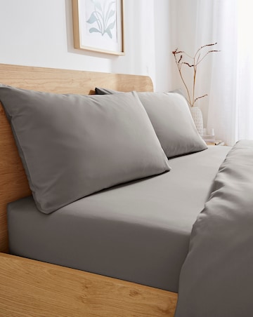 Easy Care Cotton Blend 30cm Deep Fitted Sheet