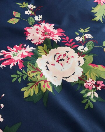 Midnight Floral Bouquet Cotton Blend Duvet Cover Set