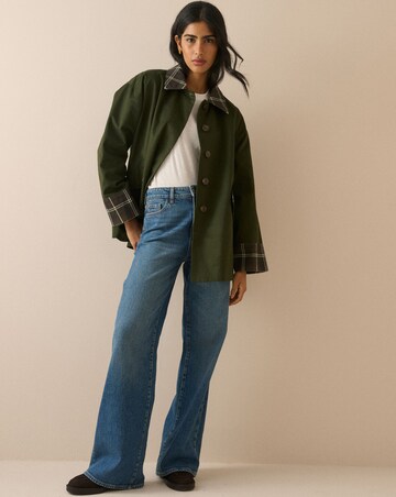 NOBODY'S CHILD TARTAN TRIM COUNTRY JACKET