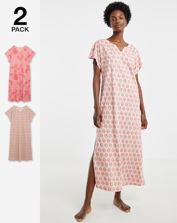 Julipa Value Floral 2 Pack Nighties