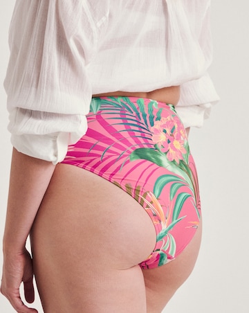 MAGISCULPT Medium Control Twist Front High Waist Bikini Bottoms