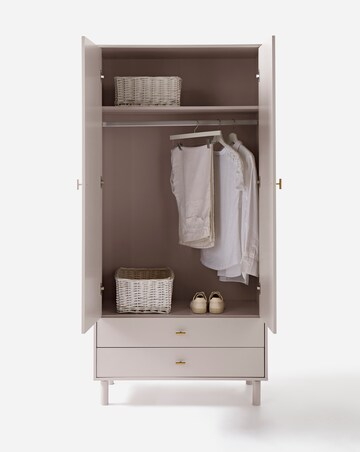 Coates 2 Door 2 Drawer Wardrobe