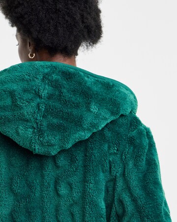 Pretty Secrets Cable Fleece Cardigan