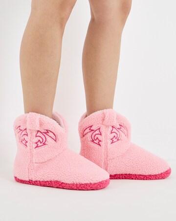Rodeo Cowboy Slipper Boots - Standard Fit (D)
