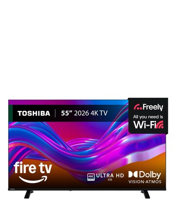 Toshiba 55UF2653DB 55in 4k Ultra HD Smart TV with Freely