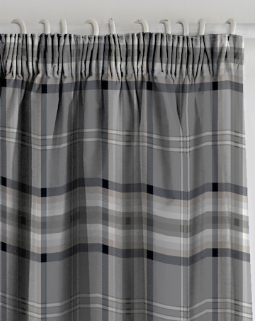 Catherine Lansfield Kelso Check Curtains