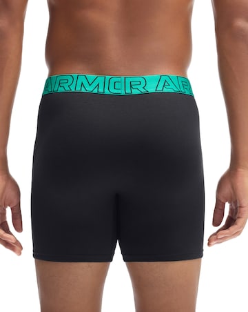 Under Armour Performance Cotton 6 Inch Boxers - 3 Pack