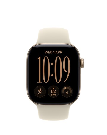 Apple Watch Series 12 GPS 42mm - Light Gold Aluminium/Sand Sport Band - S/M