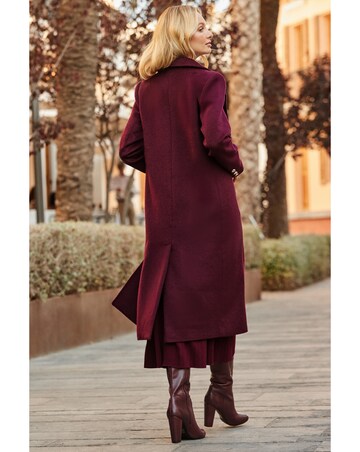 Sosandar Premium Longline Wool Coat
