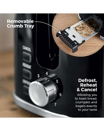 Tower Kettle, 2 Slice, Canister, Pan Set