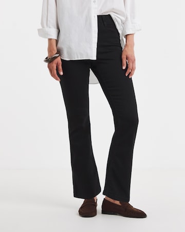 Black Stretch Bootcut Jeggings