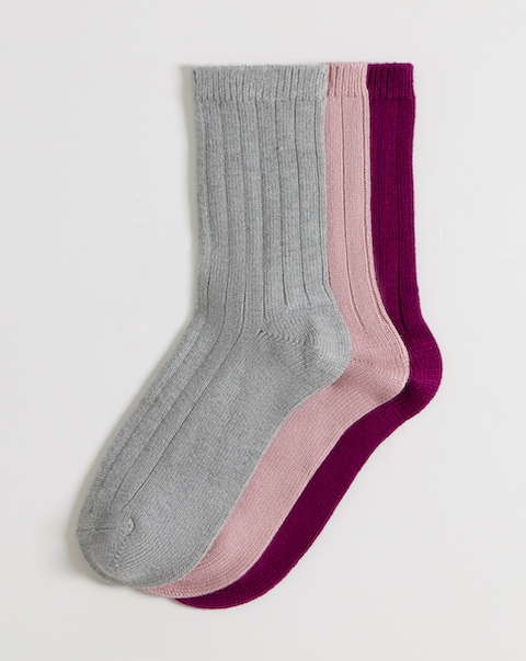 New In - 3 Pack Soft Light Thermal Socks