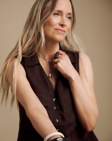 Julipa Linen Sleeveless Shirt