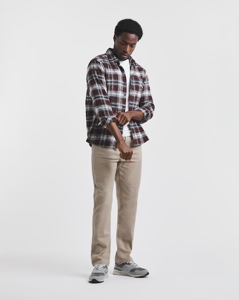 Union Straight Stretch Gabardine Jean