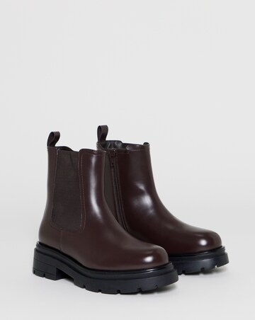 Domino Chunky Chelsea Ankle Boots - Extra Wide Fit (EEE)
