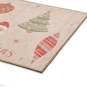 Christmas Baubles Washable Doormat