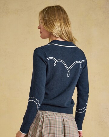 Joules Western Collared Knit Jumper