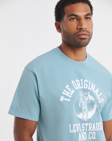Levi's Short Sleeve Vintage FitGraphic T-Shirt - Blue