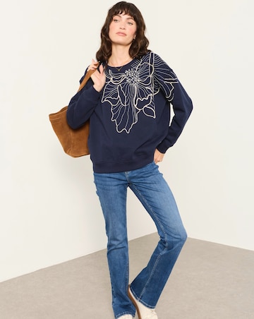 Fatface Emily Embroidered Cr