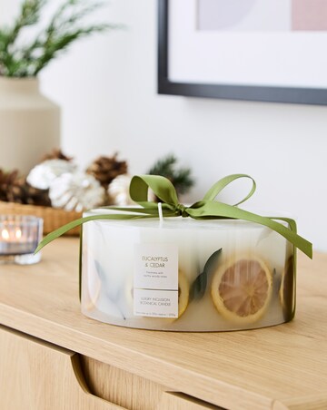 Winter Morning Eucalyptus & Cedar Eucalyptus & Cedar Inclusion Candle