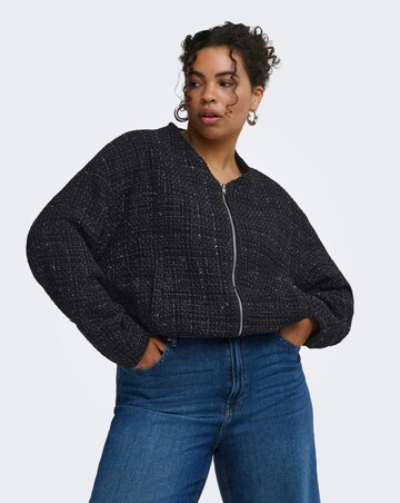 ONLY BOUCLE GLITTER BOMBER