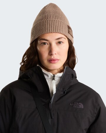 The North Face Logo Box Cuffed Beanie