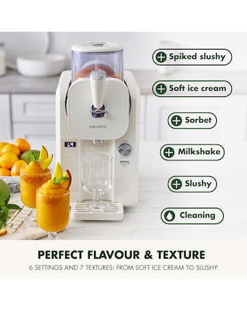 GreenPan Frost Ice Cream Maker Cream White
