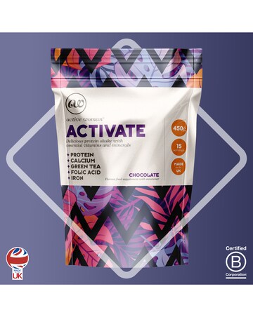 Bio-Synergy Active Woman Activate Chocolate Protein Powder - 450g