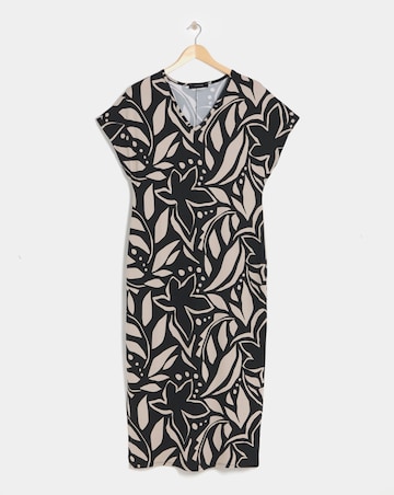 Great Value Soft Touch Midi T-Shirt Dress