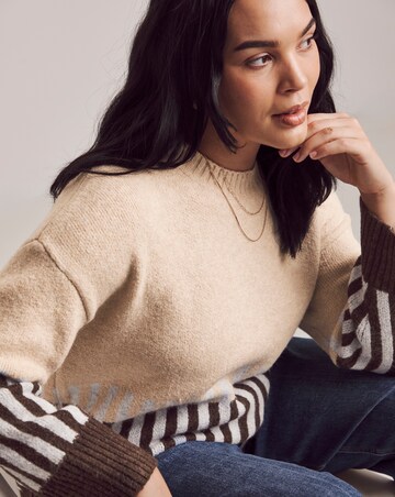 Julipa Knitted Stripe Jumper