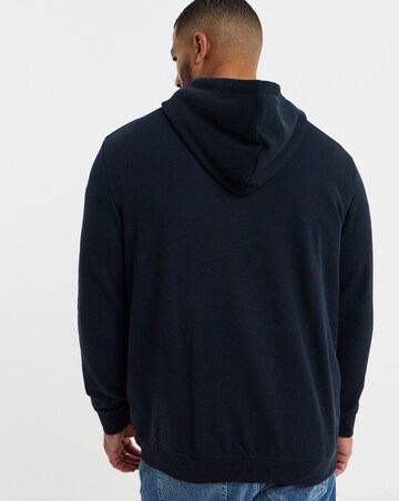 Jack & Jones Denver Logo Hoodie - Navy