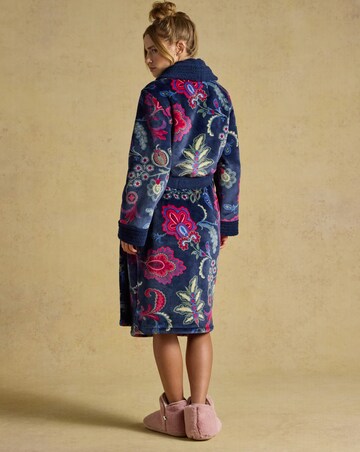 Joules Matilda Floral Luxury Dressing Gown