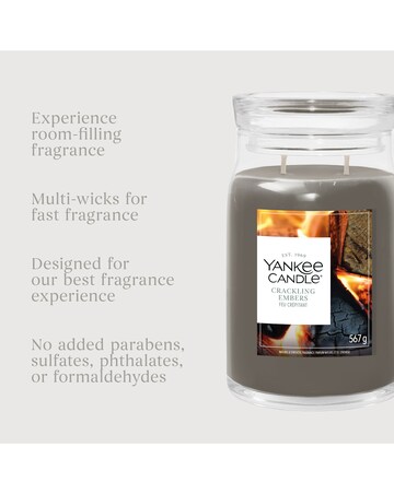 Yankee Candle Signature Large Crackling Embers