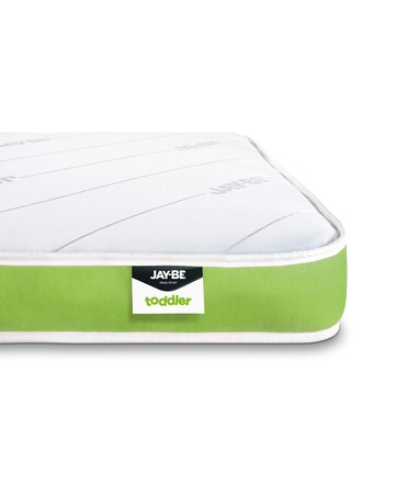 Jay-Be Toddler Anti-Allergy Sprung Responsibly Made Mattress - Toddler Bed