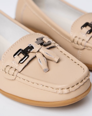 Samara Leather Loafers - Wide Fit (E)