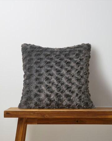 Brushed Faux Fur Cushion