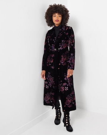 Joe Browns Boutique Printed Velvet Coat