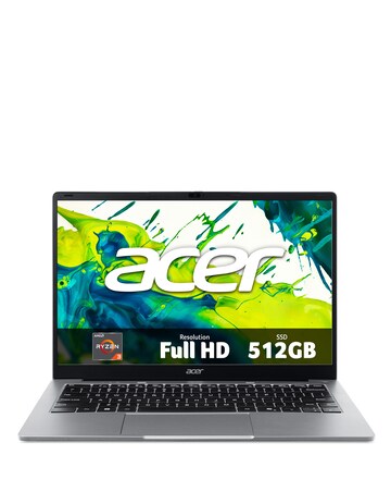 Acer Aspire Lite Laptop - 14in Ryzen 3 8GB 512GB - Silver
