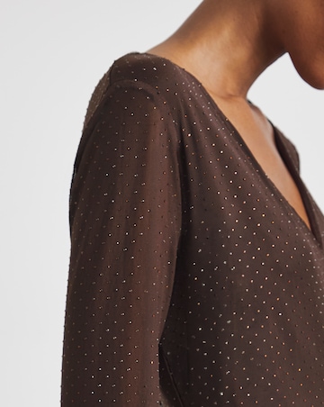 Joanna Hope Stretch Hotfix Midi Dress