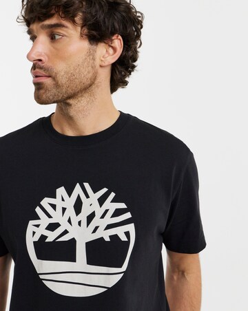 Timberland Northwood Tree Logo Short Sleeve T-Shirt - Black