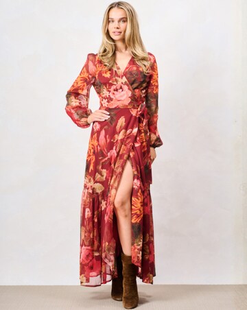 Hope & Ivy The Ashley Wrap Dress